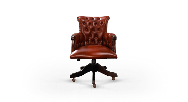 Brocket Swivel Chair Distinctive Chesterfields Uk