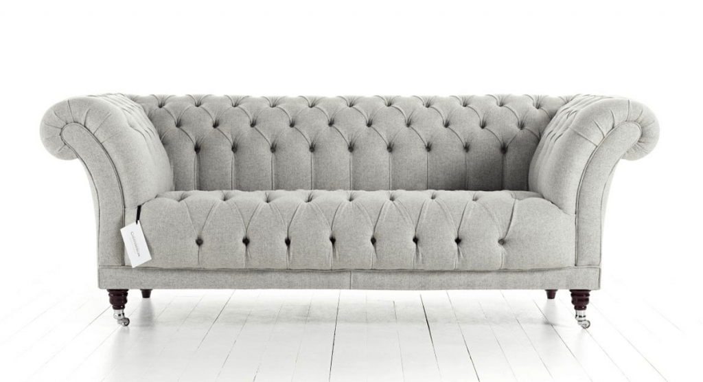 Grey Leather Sofas Distinctive Chesterfields UK